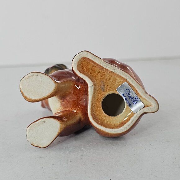 Vintage Goebel West Germany Ceramic Boxer Puppy Figurine Facing Left CH569/B - Picture 6 of 10